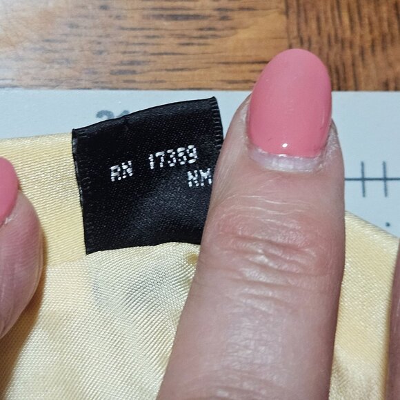 Easter Spring Blazer Linda Allard Ellen Tracy Womens Cream Silk  Size S - Picture 8 of 11